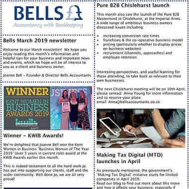 Read our March 2019 Newsletter - Bells Accountants