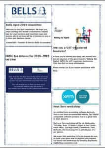 Read our April 2019 Newsletter - Bells Accountants