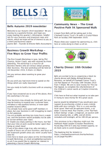 Read our Autumn 2019 Newsletter 